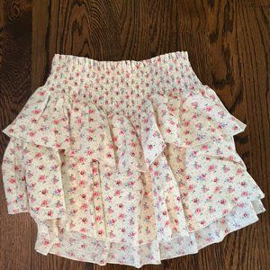 Katie J NYC girls Floral mini Skirt